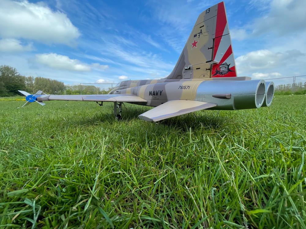Freewing F-5 Tiger II Camo High Performance 80mm EDF Jet - PNP - Customer Photo From Mike