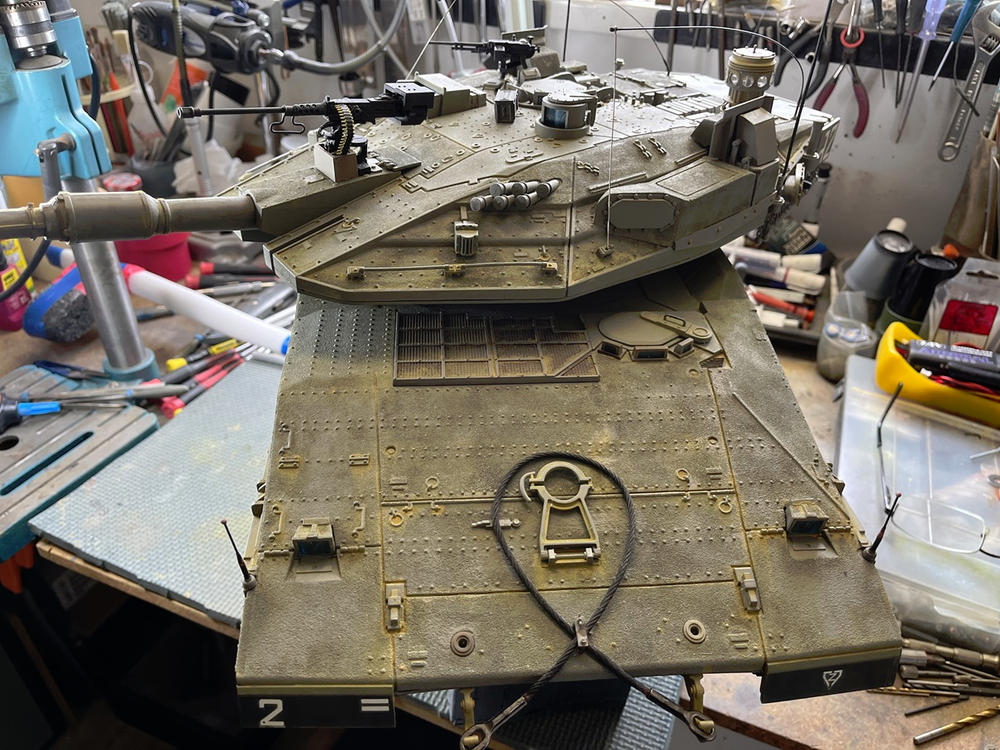 Torro 1/16 Scale Soviet T-34/85 Tow Cables - Customer Photo From Chris Rush