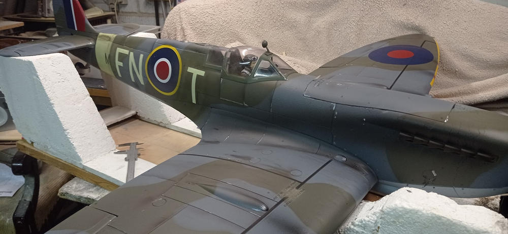 FlightLine Spitfire Mk.IX 1600mm (63") Wingspan - PNP - Customer Photo From Leif Poulsen