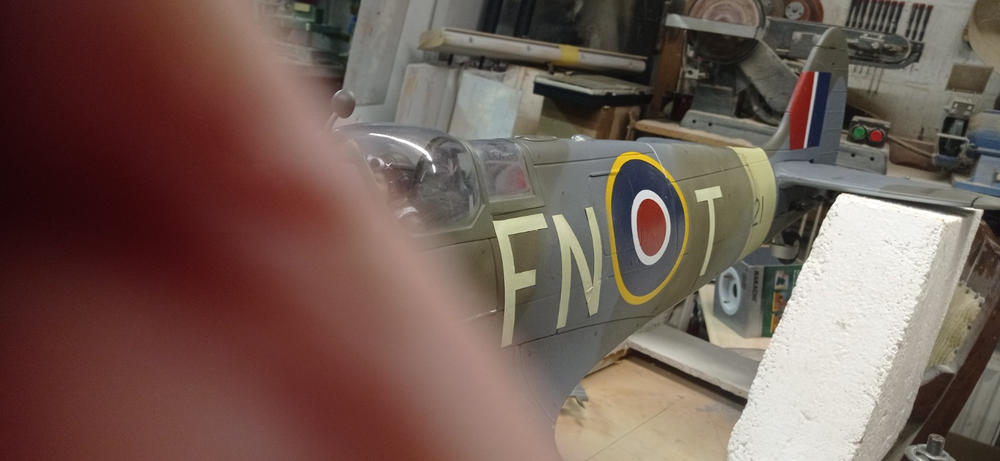 FlightLine Spitfire Mk.IX 1600mm (63") Wingspan - PNP - Customer Photo From Leif Poulsen