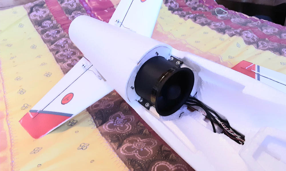 Freewing 70mm 12-Blade EDF 4S Power System w/ 2849-2550Kv - Customer Photo From Thierry SOUIN