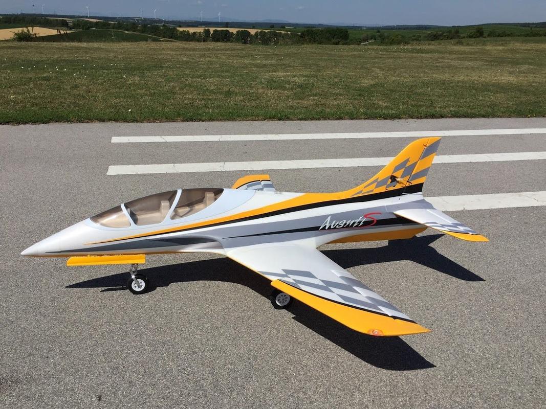 Freewing Avanti S 80mm EDF Ultimate Sport Jet ARF PLUS FJ21211A