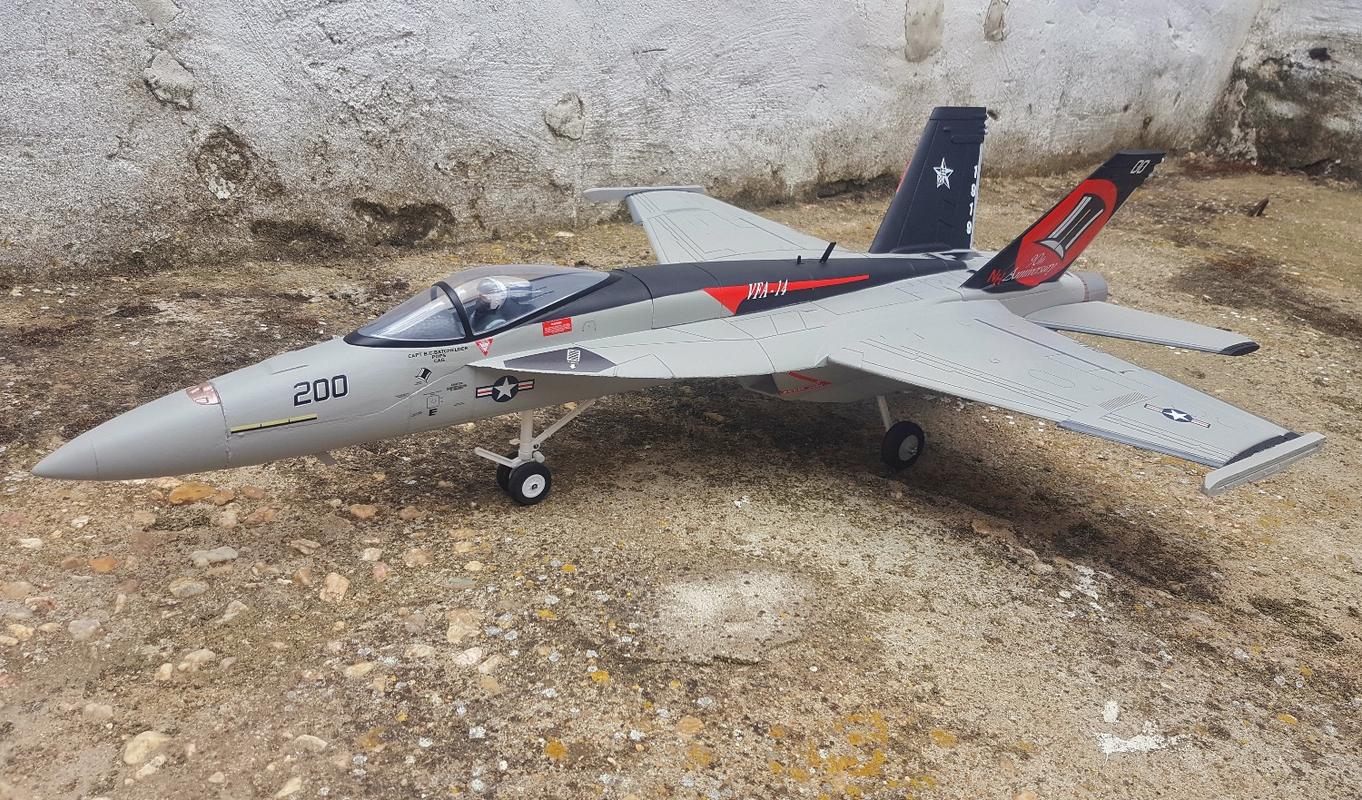Freewing F/A18 4S High Performance 64mm EDF Jet "Tophatters" PNP