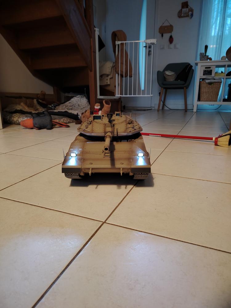 Heng Long IDF Merkava MK IV Professional Edition 1/16 Scale Battle Tank - RTR - Customer Photo From Christophe