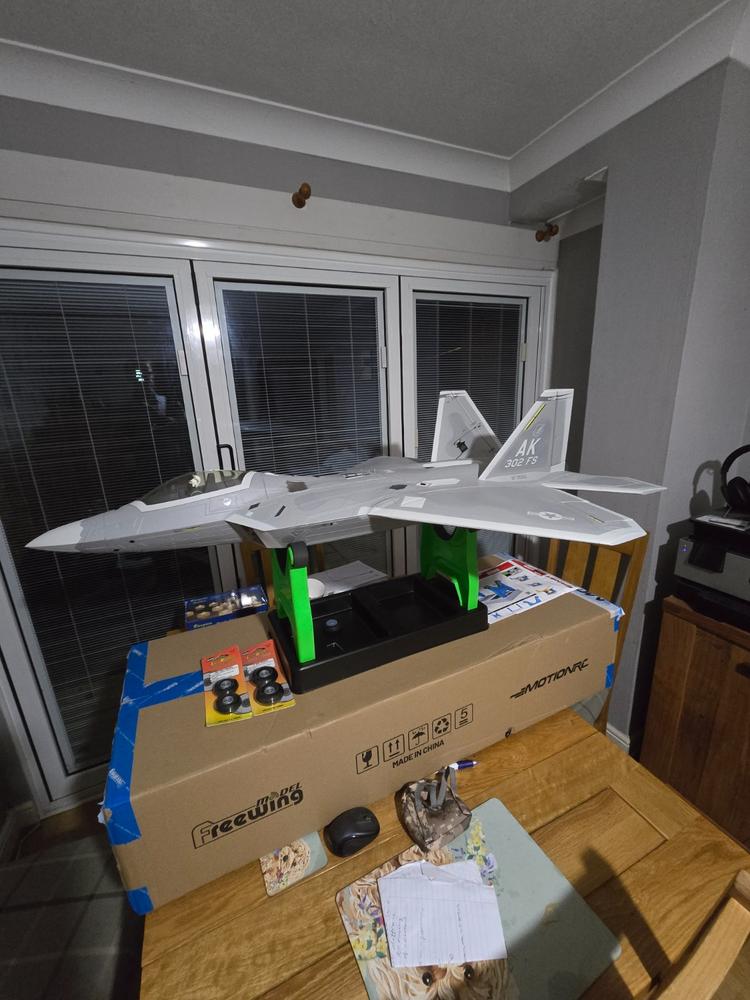 Freewing F-22 Raptor High Performance 70mm EDF Jet – PNP - Customer Photo From Jason Carter