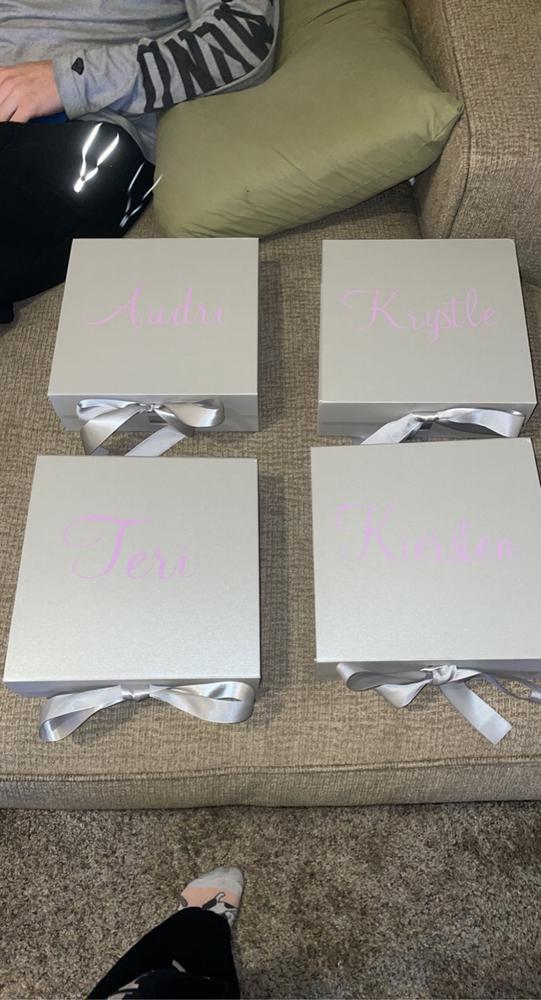 Shimmer Dreams Gift Box Set - Customer Photo From Kathleen Pushak