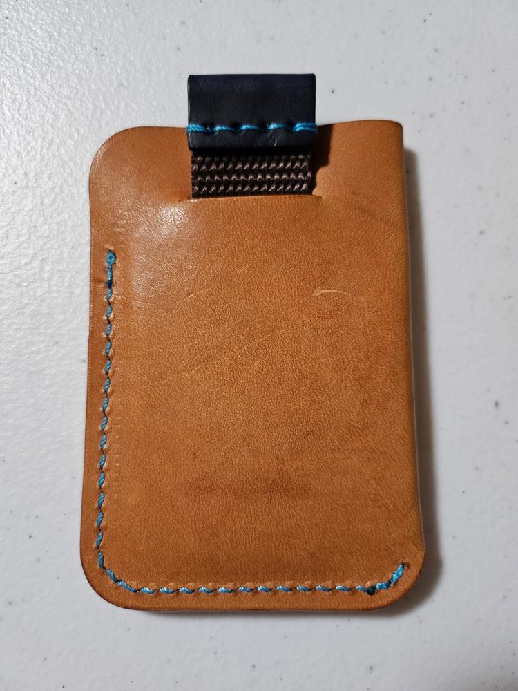 The Anderson Wallet - Russet Harness - Customer Photo From Gage