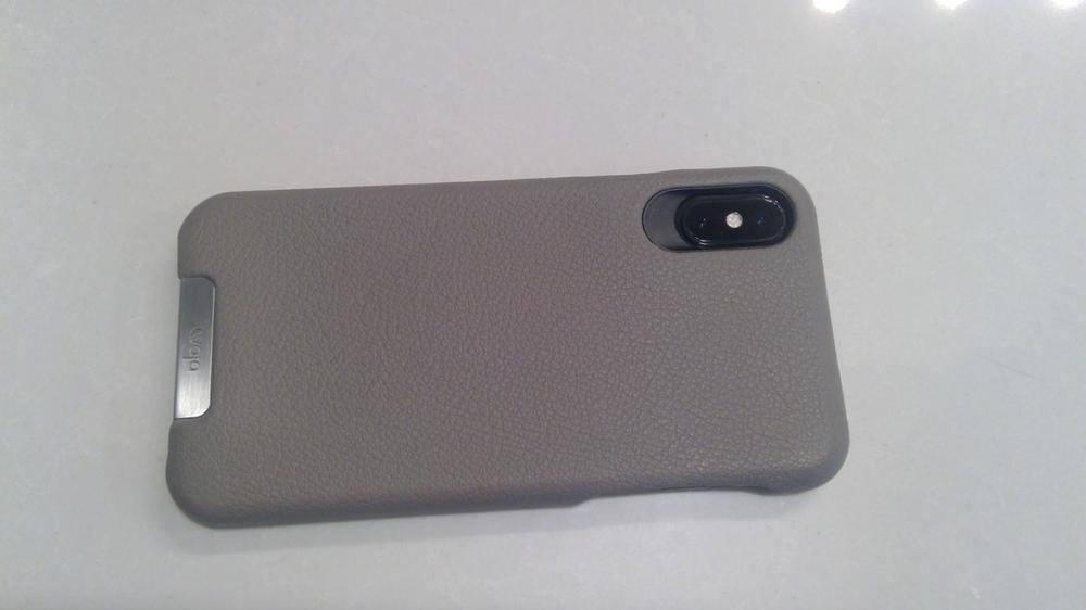 Grip iPhone X / iPhone Xs Leather Case - Customer Photo From Jason M.