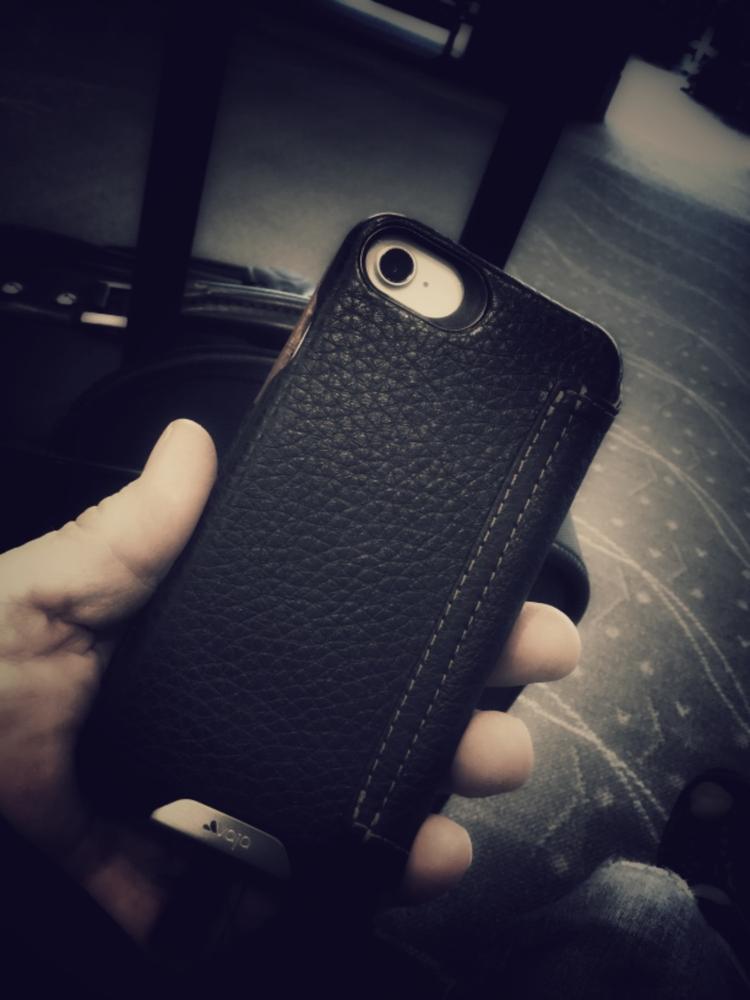 Wallet LP iPhone SE Leather Case - Customer Photo From Douglas F.