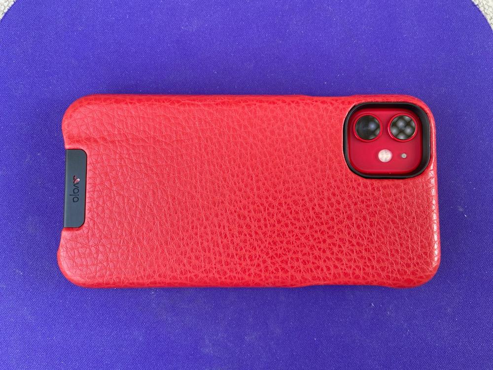 Customizable Grip iPhone 11 Leather Case - Customer Photo From Frank Olague