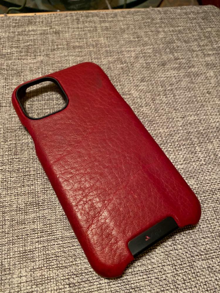 Customizable Grip iPhone 11 Pro Leather Case - Customer Photo From Anonymous
