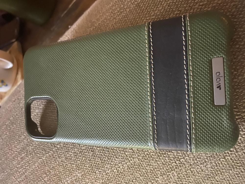 Custom Sailor Grip iPhone 11 Pro Max leather case - Customer Photo From TIMOTHY SMITH
