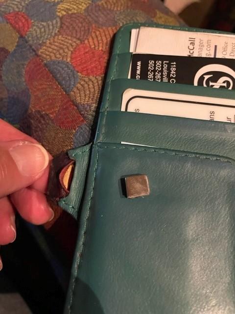 Customizable iPhone 12 Wallet leather case with MagSafe - Customer Photo From Jenni McCall
