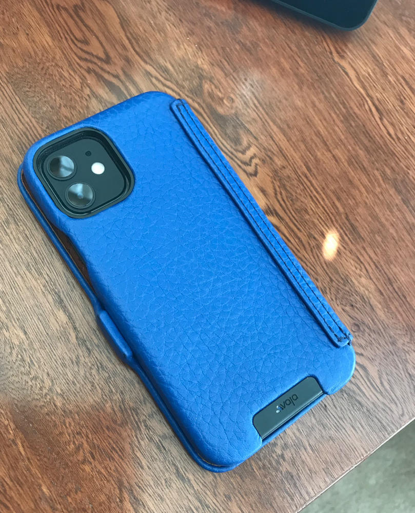 Customizable iPhone 12 & 12 pro Folio leather case with MagSafe - Customer Photo From Anonymous