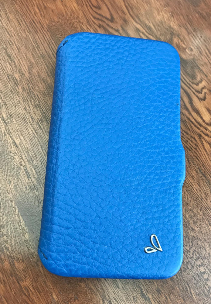 Customizable iPhone 12 & 12 pro Folio leather case with MagSafe - Customer Photo From Anonymous
