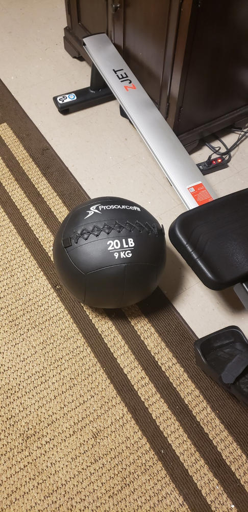 Soft Medicine Ball - Customer Photo From Derek Bowers