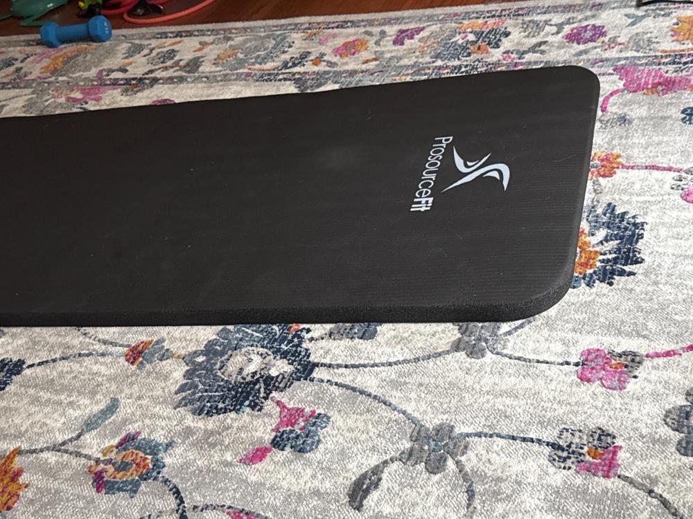 Extra Thick Yoga and Pilates Mat 1 inch - Customer Photo From Jana Bartels