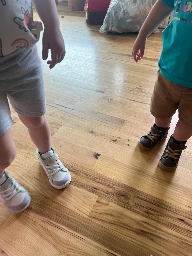 Dayton White Leather - Customer Photo From Ashley Kessler