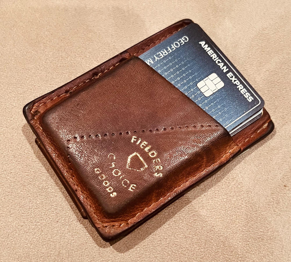 Money Clip Card Case - Customer Photo From Geoff Mitchell