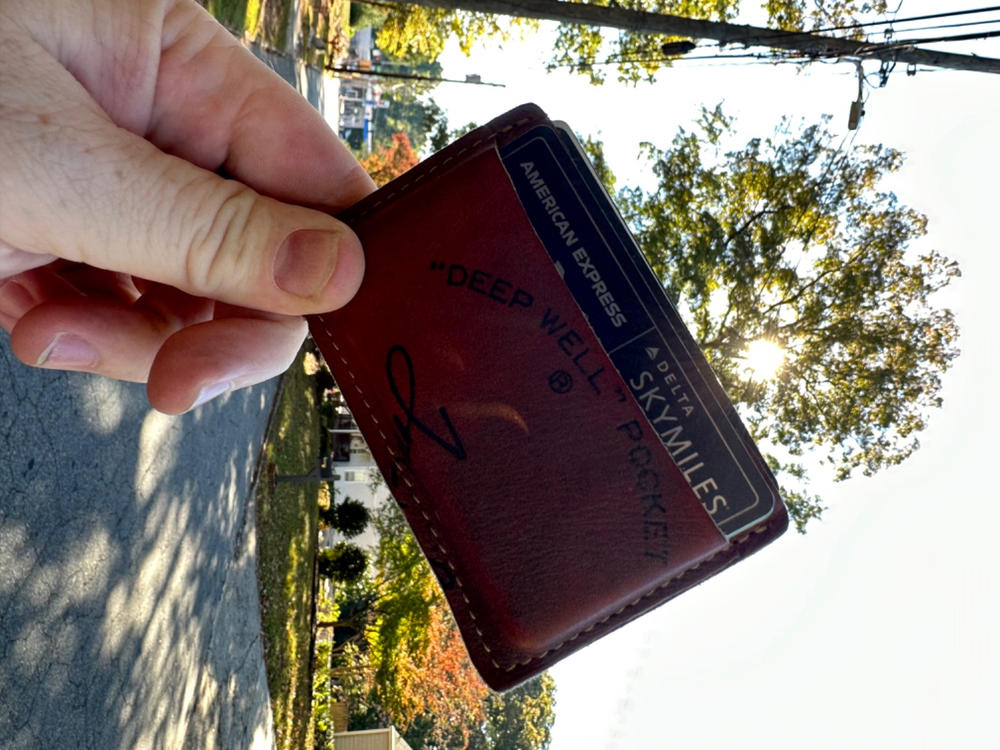 Card Case - Customer Photo From Chase Woodfin