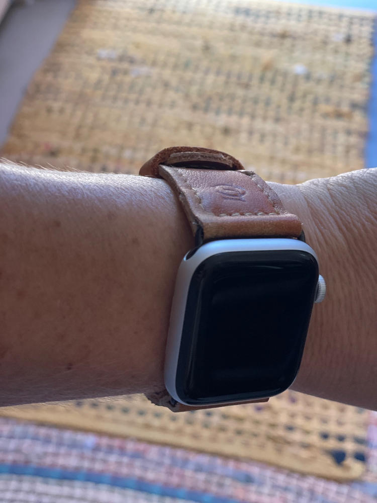 Leather Watch Band - Customer Photo From Angie Gomez