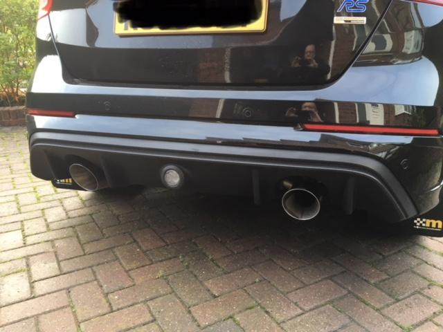 Cat Back Exhaust V3 [Mk3 Focus RS] - Customer Photo From James Turner