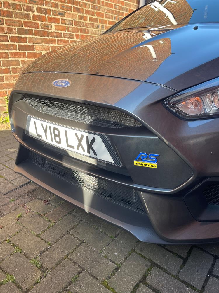 Bespoke Number Plates [Mk3 Focus RS] - Customer Photo From David Jones