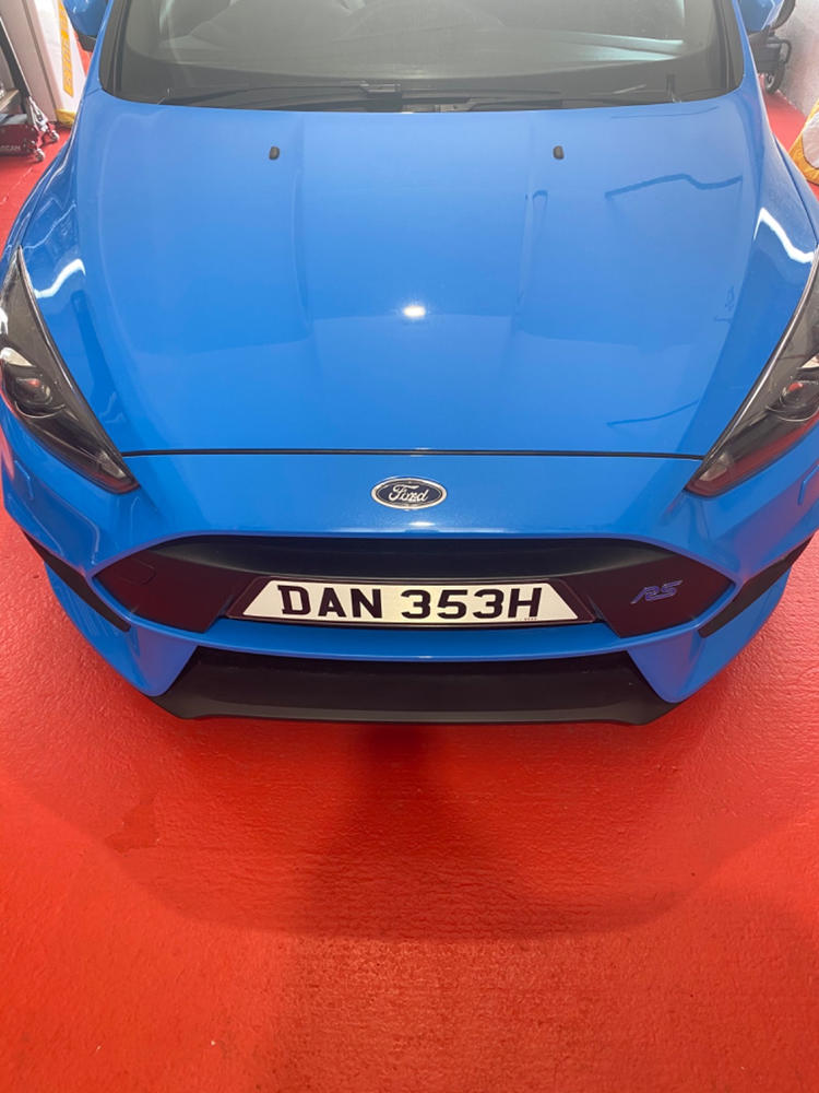 Bespoke Number Plates [Mk3 Focus RS] - Customer Photo From Anonymous