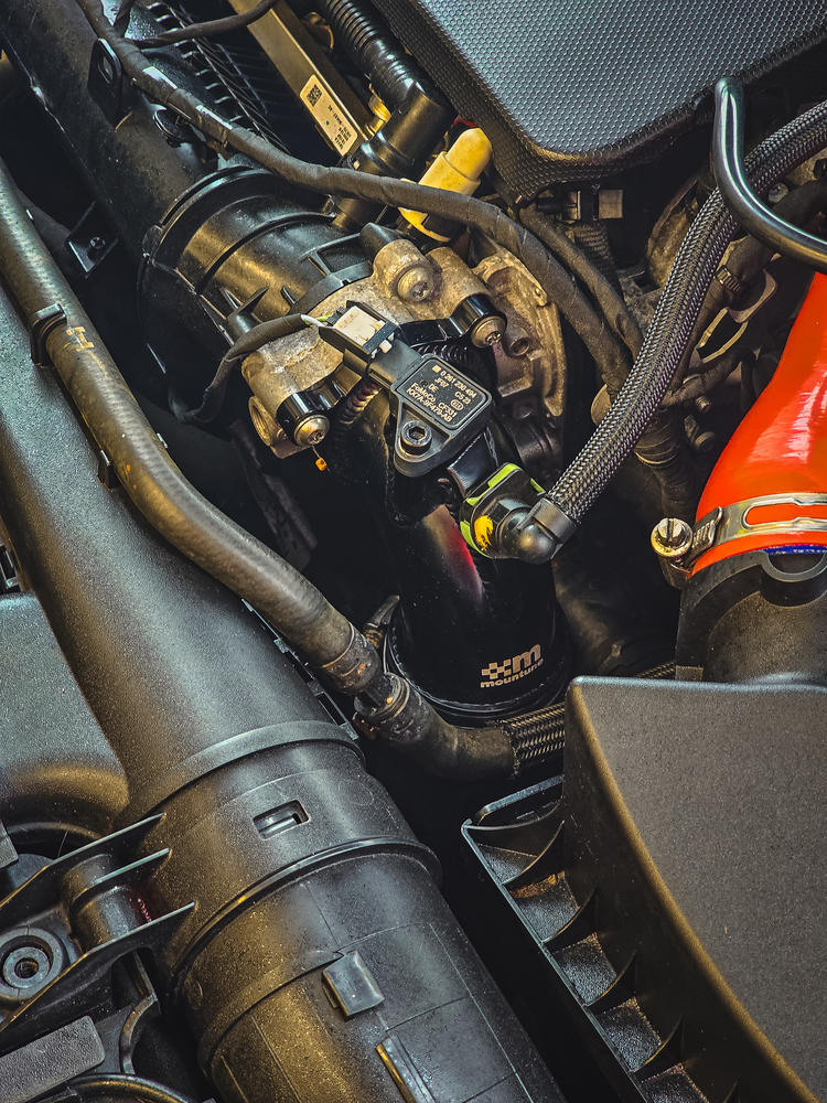 High-Flow Throttle Body Elbow [Mk8 Fiesta ST | Mk4 Focus 1.5 | Puma ST | Kuga 1.5] - Customer Photo From Scott