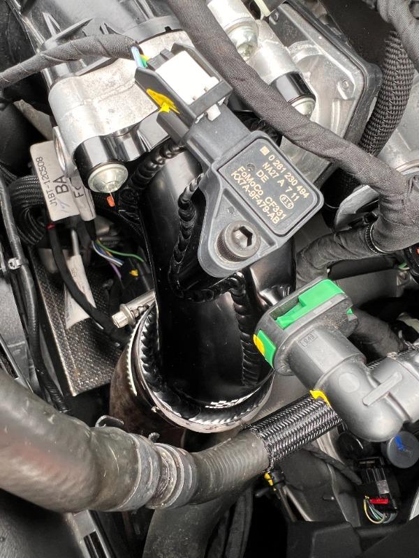 High-Flow Throttle Body Elbow [Mk8 Fiesta ST | Mk4 Focus 1.5 | Puma ST | Kuga 1.5] - Customer Photo From Thomas Frost