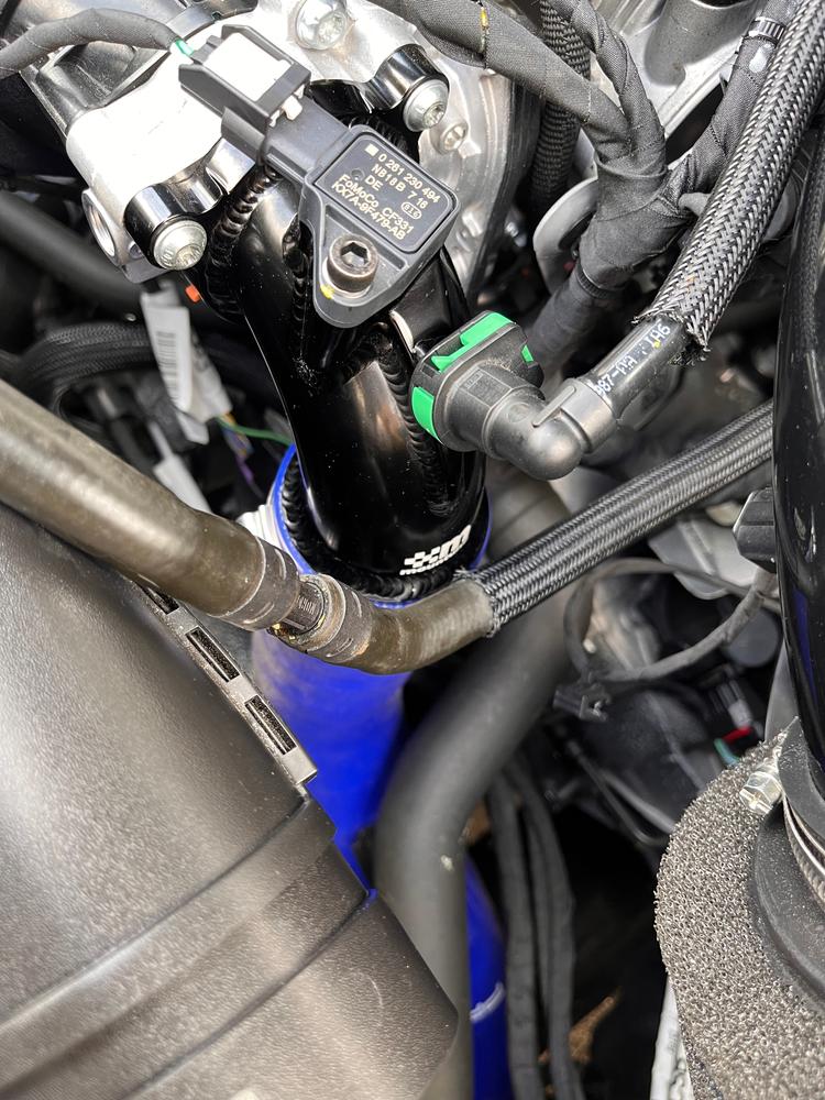 High-Flow Throttle Body Elbow [Mk8 Fiesta ST | Mk4 Focus 1.5 | Puma ST | Kuga 1.5] - Customer Photo From Adrian C