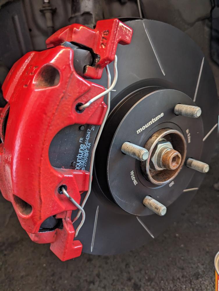Fast road Brake Pad upgrade (Front) [Mk8 Fiesta ST] - Customer Photo From Simon Mead