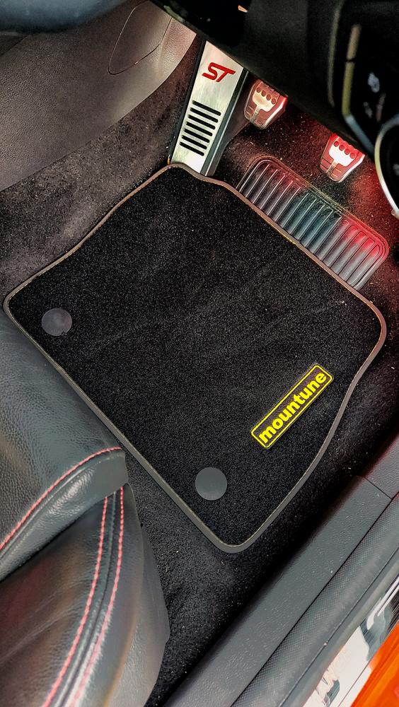 mountune LUX Floor Mats [Mk3 Focus RS/ST] - Customer Photo From Will Evans