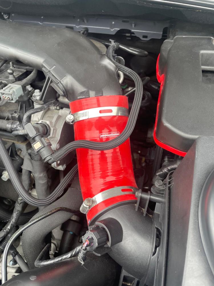 High Flow Induction Hose [Mk3 Focus RS/ST] - Customer Photo From Anonymous