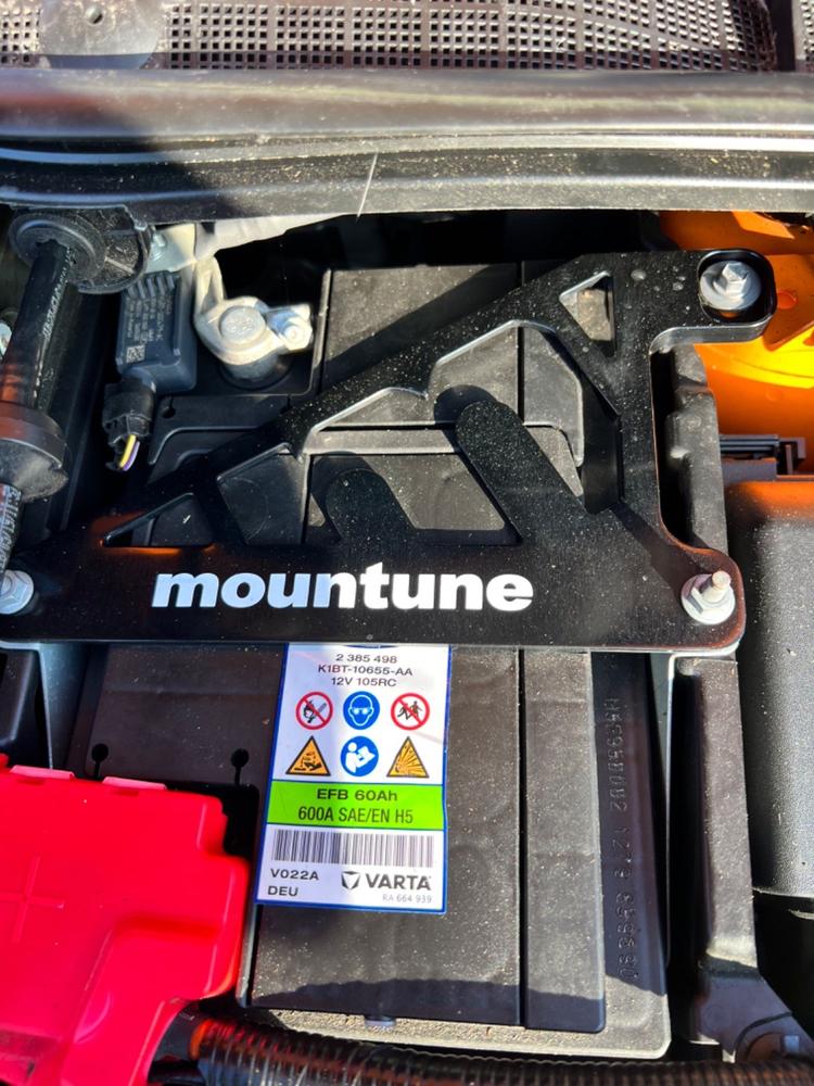 Battery Tie -Down [Mk8 Fiesta 1.0 / ST | Puma 1.0 / ST] - Customer Photo From Pete Jones