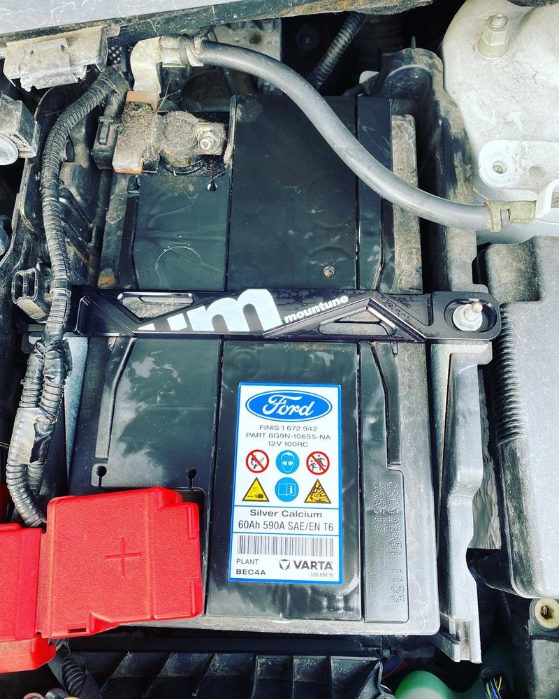 Battery Tie-Down [Mk7 Fiesta 1.0 / ST] - Customer Photo From Ricky Elliott