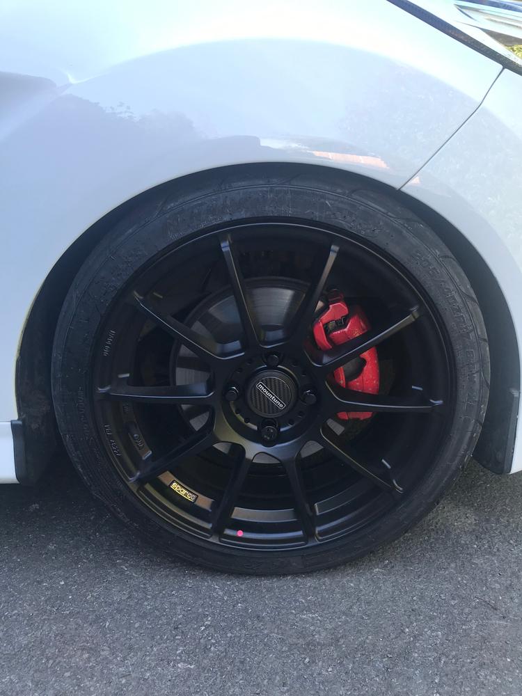 Assetto Gara m-spec 17" wheels (vehicle set) [Mk6/7 Fiesta] - Customer Photo From Robert W