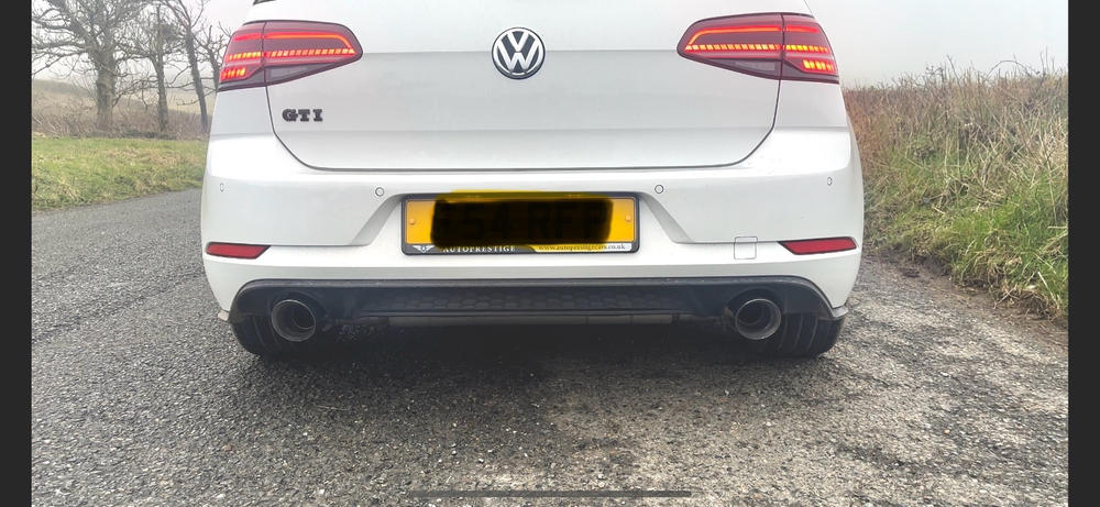 Cat-Back/ GPF-Back Exhaust System [VW Mk7/7.5 Golf GTI / Seat Leon Cupra] - Customer Photo From Phil Brown