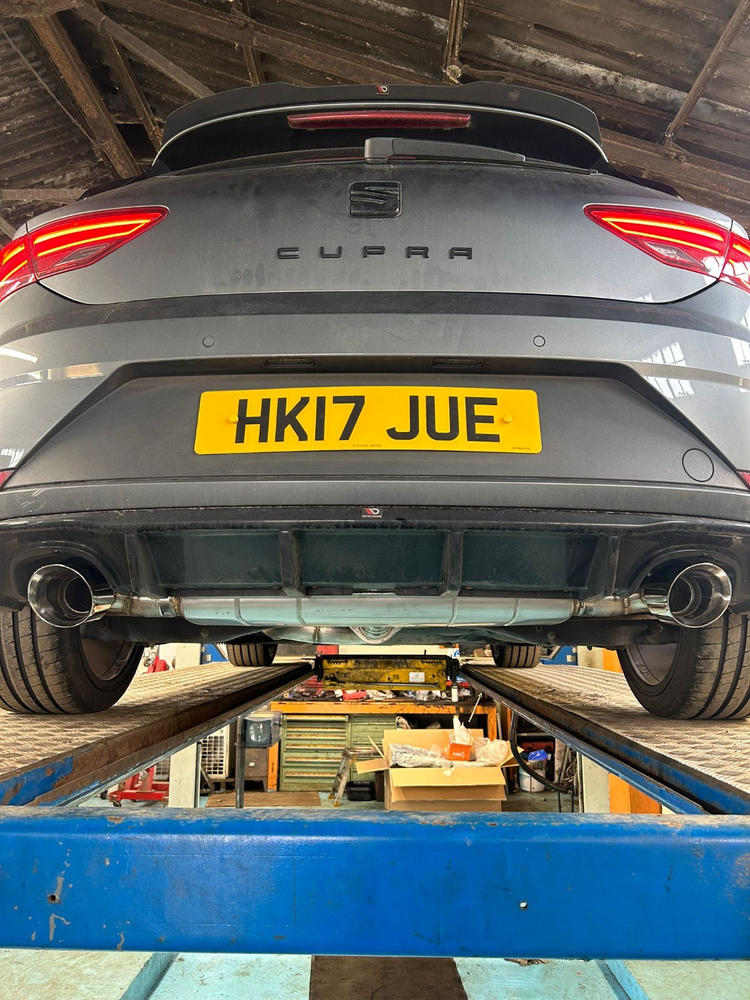 Cat-Back/ GPF-Back Exhaust System [VW Mk7/7.5 Golf GTI / Seat Leon Cupra] - Customer Photo From Martin Bywater