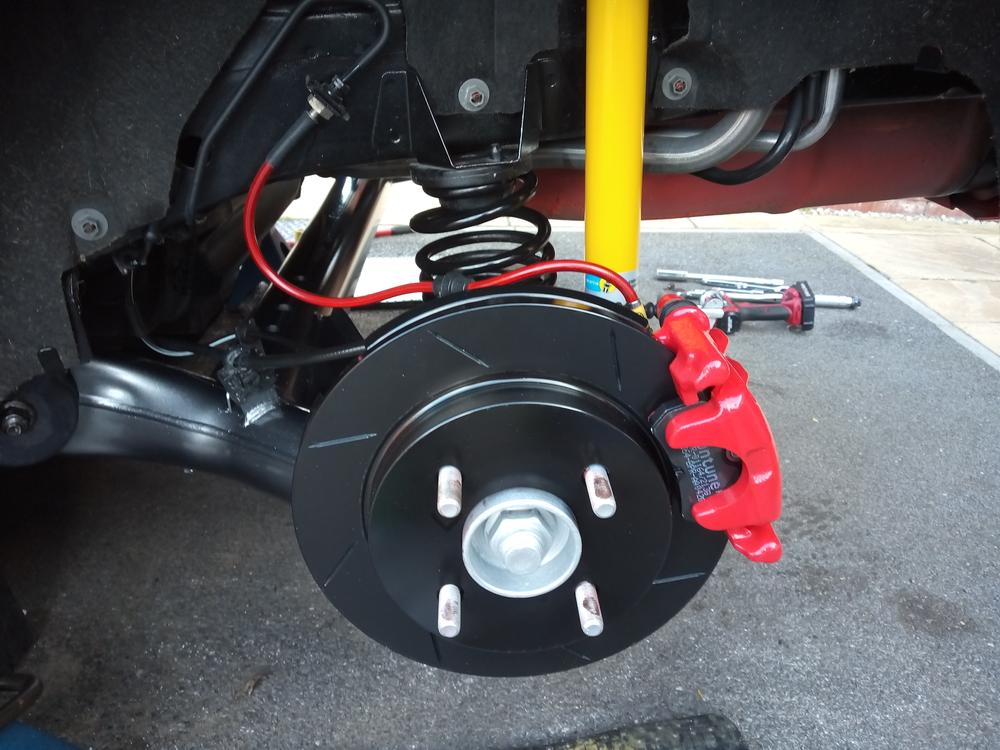 Grooved Rear Discs [Mk7 Fiesta ST] - Customer Photo From Steven Marshall