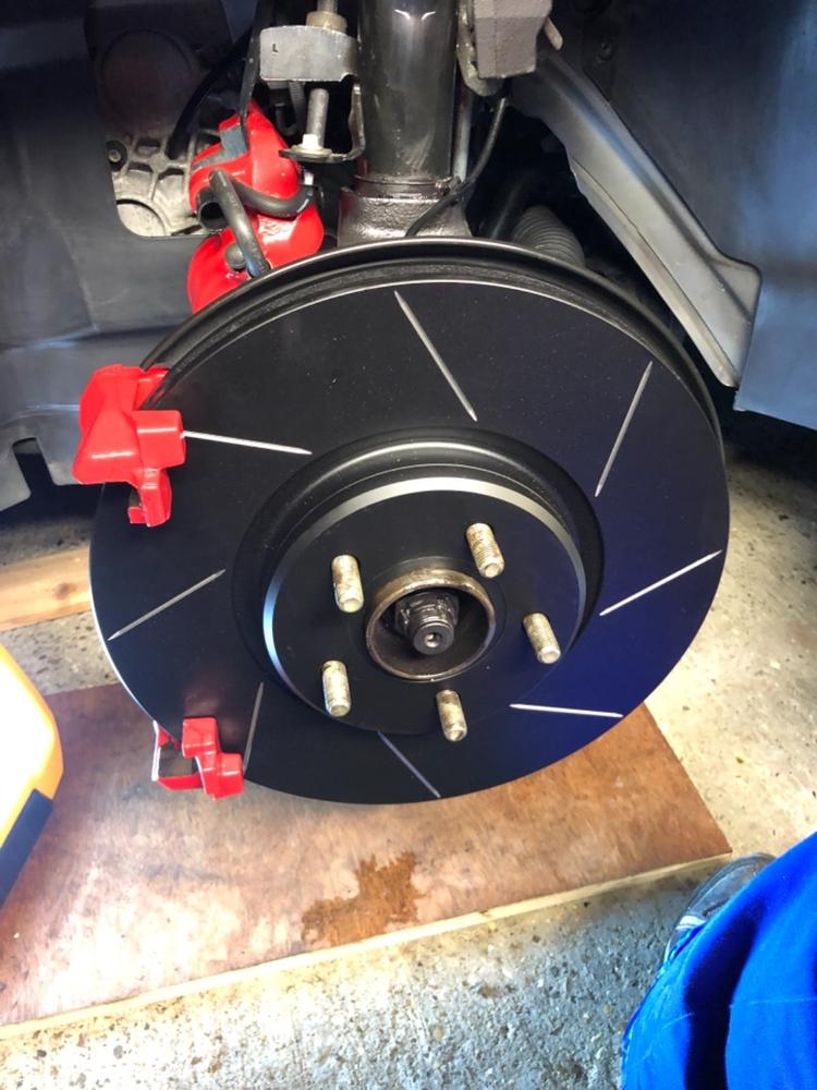 Grooved Front Discs [Mk3 Focus ST] - Customer Photo From Martin P.