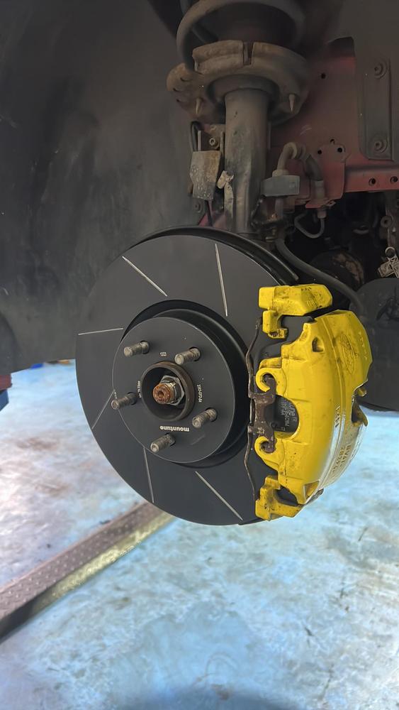 Grooved Front Discs [Mk3 Focus ST] - Customer Photo From Will Evans 