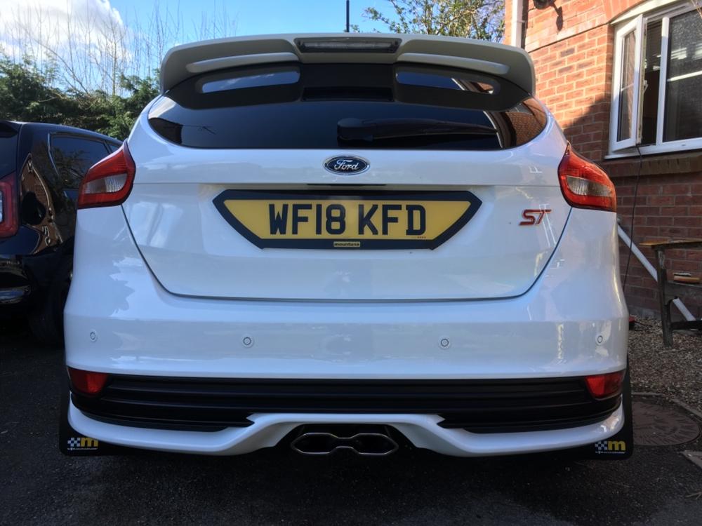Bespoke Number Plates [Mk3 Focus ST] - Customer Photo From Andrew R.