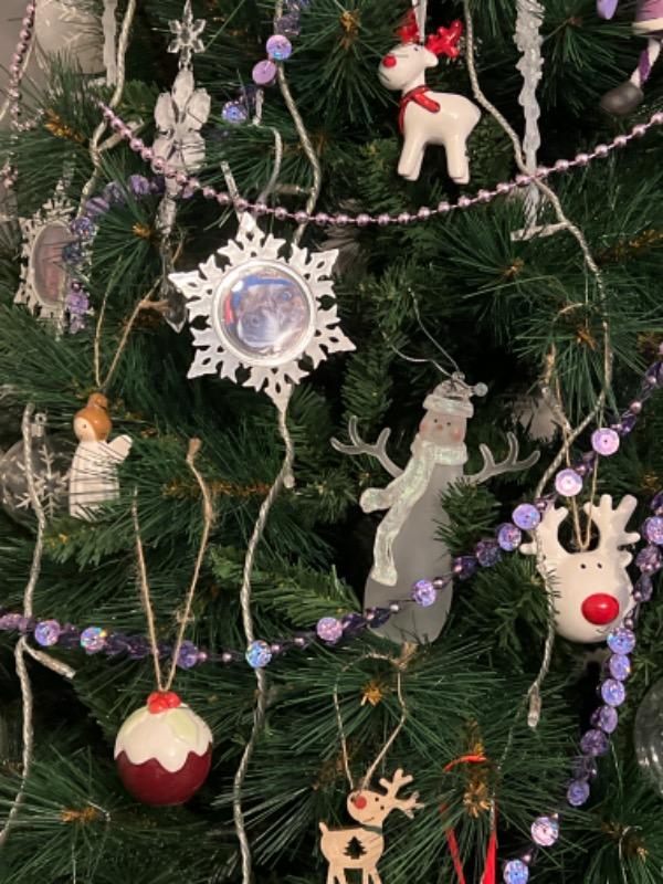 Angels Ceramic Hanging Christmas Tree Decorations - Set of 3 - Customer Photo From Darren Bibby
