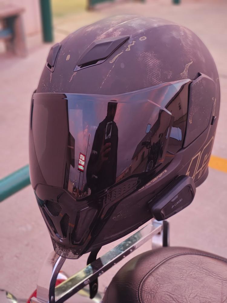 Icon Airflite Pleasuredome フルフェイス XL. ICON Airflite Pleasuredome 4 Helmet | XtremeHelmets.com