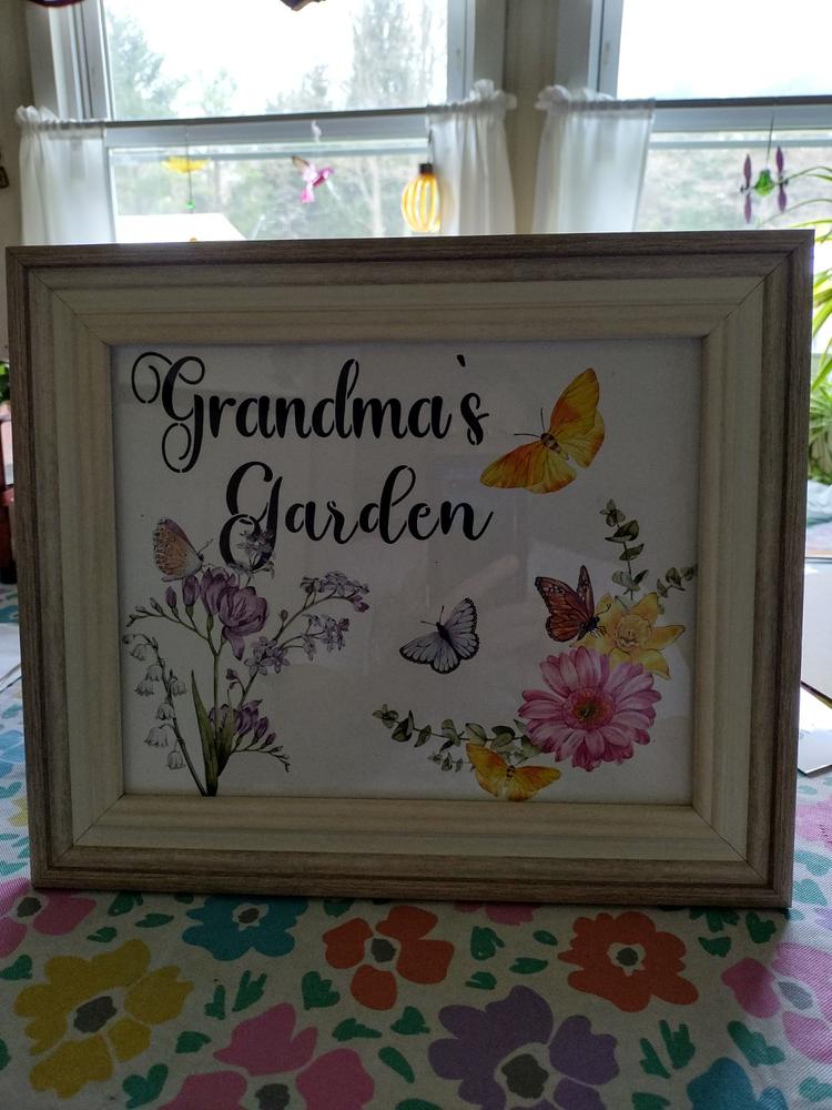 Spring Flowers & Butterflies Rub-on Transfer - Customer Photo From Connie Lange