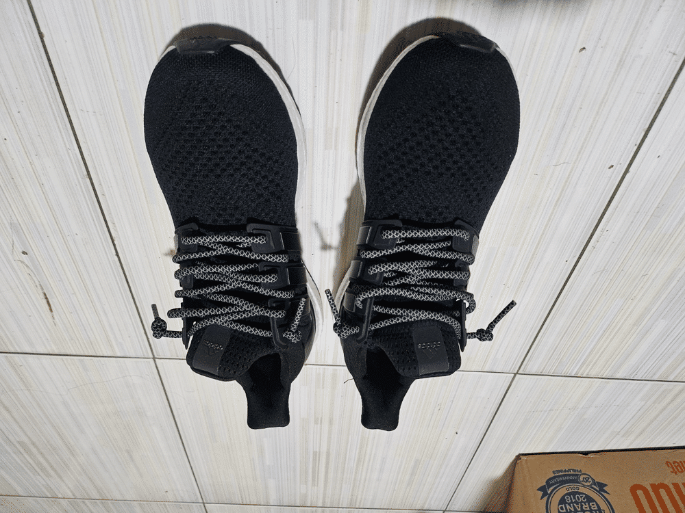 Black 3M Reflective Rope Laces - Customer Photo From Anonymous