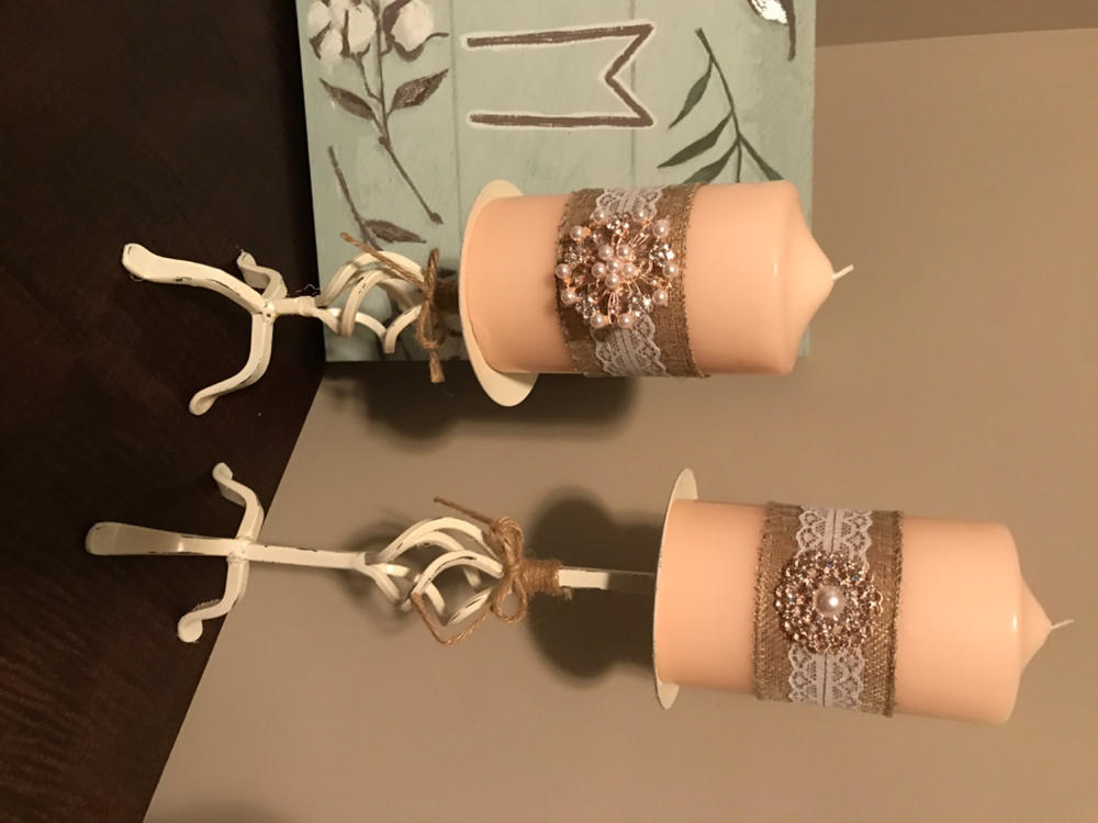 10 Piece Mixed Pack Rose Gold with Pearl and Clear Rhinestone (10pcs/pkg) - Customer Photo From Corinne Baldwin