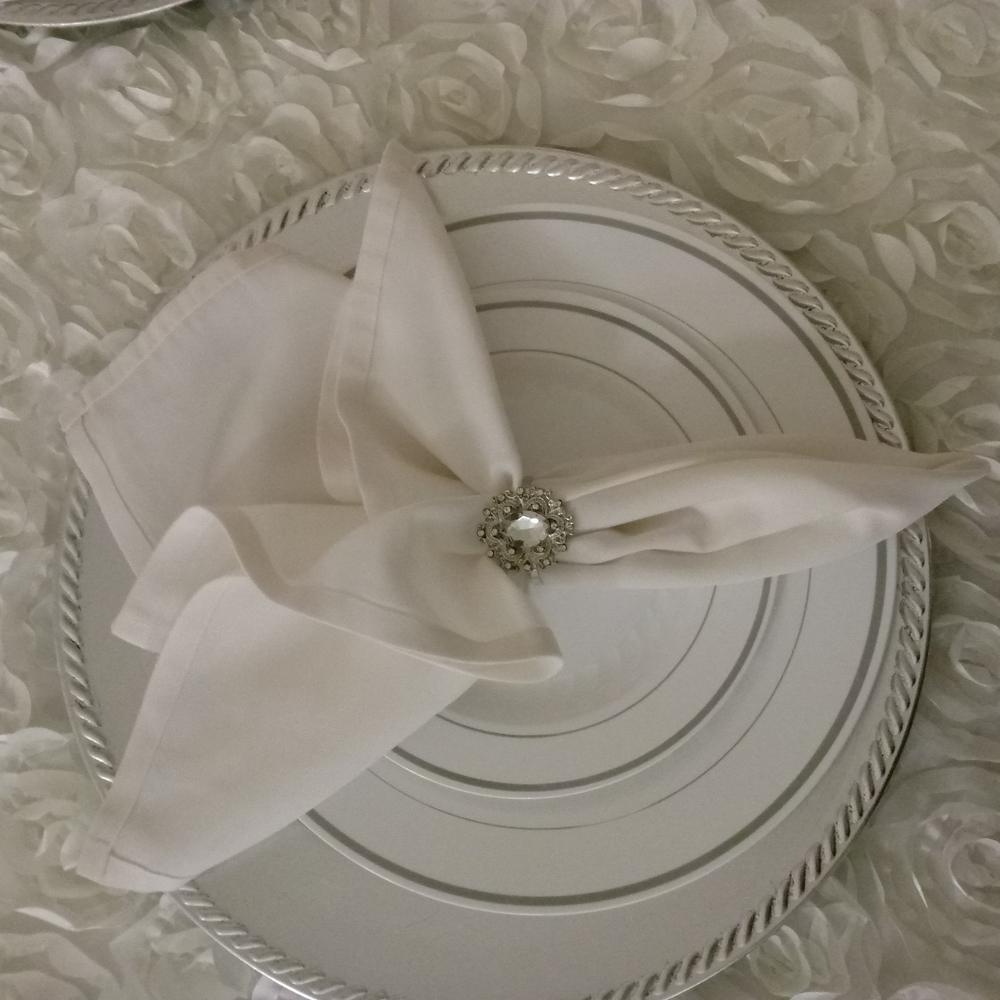 CRYSTAL NAPKIN RING 323-S-N - Customer Photo From Stacey S.