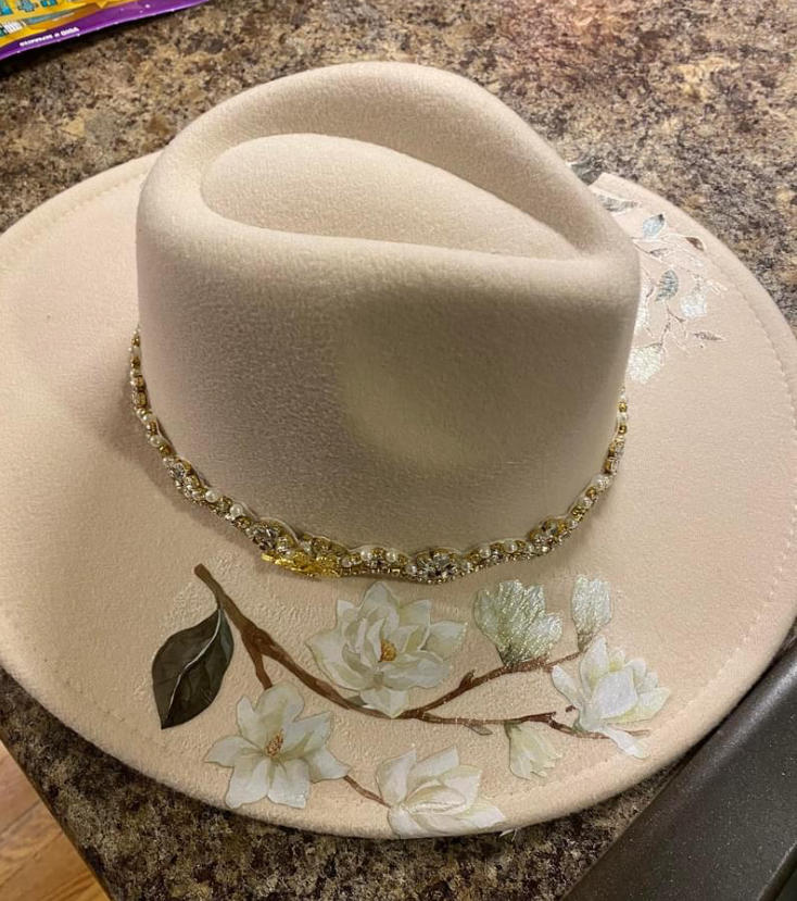 Gold Rhinestone Applique | Annabelle - Customer Photo From jackie lupro